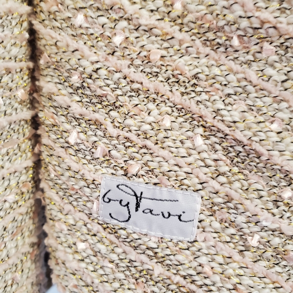 NWT ByTavi Women's Champagne Blush Asymmetrical Cardigan Sweater Sz Med - Picture 12 of 14